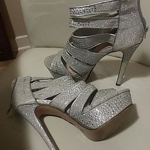 Glitter heels